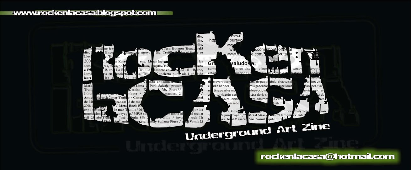 ROCKenlaCASA Underground Art zine