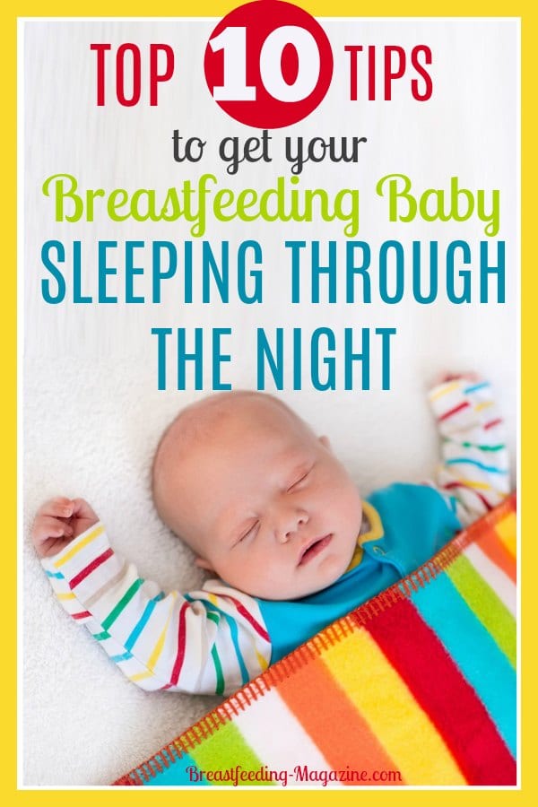 Baby Sleep Treatment How to get breastfed baby sleep through night