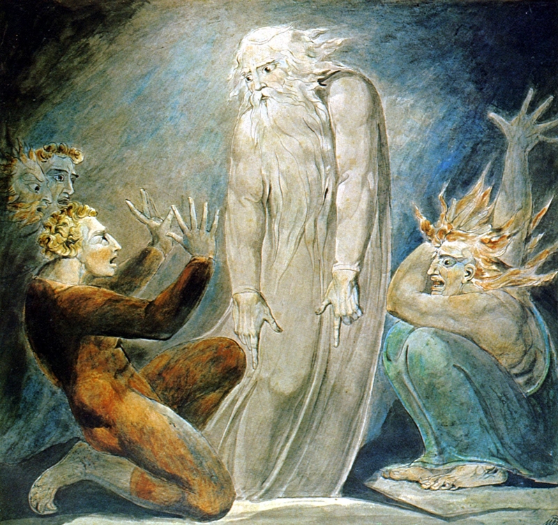 William Blake 1757-1827 |  Británica era poeta y pintor romántico