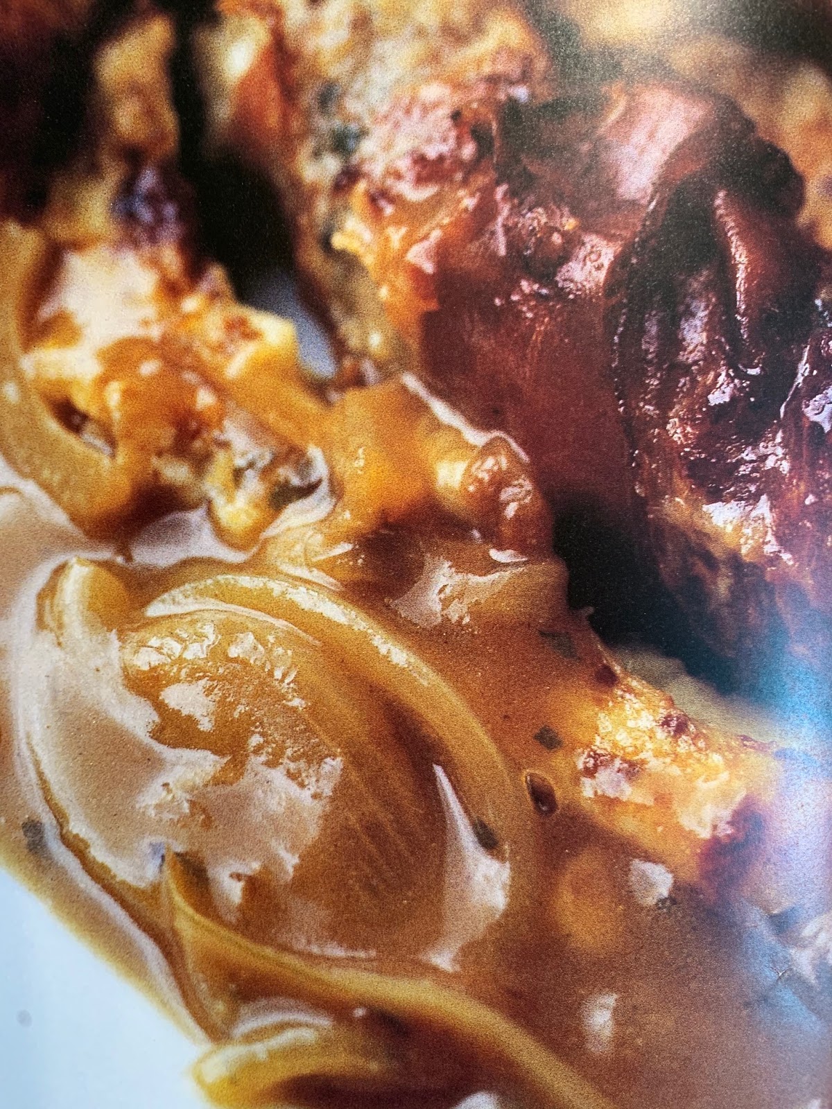 Nigel Slater Toad with Browned Onion & Madeira Gravy