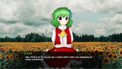 Cbt With Yuuka Kazami Game Screenshot 1
