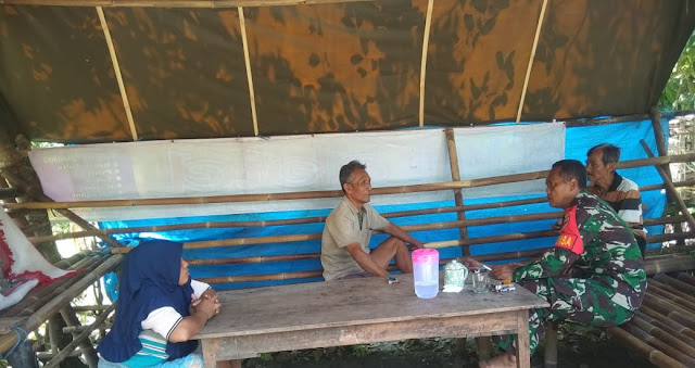 Babinsa Gemolong : Menjaga Kesehatan Di Musim Penghujan Sangatlah Penting