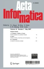 ACTA INFORMATICA