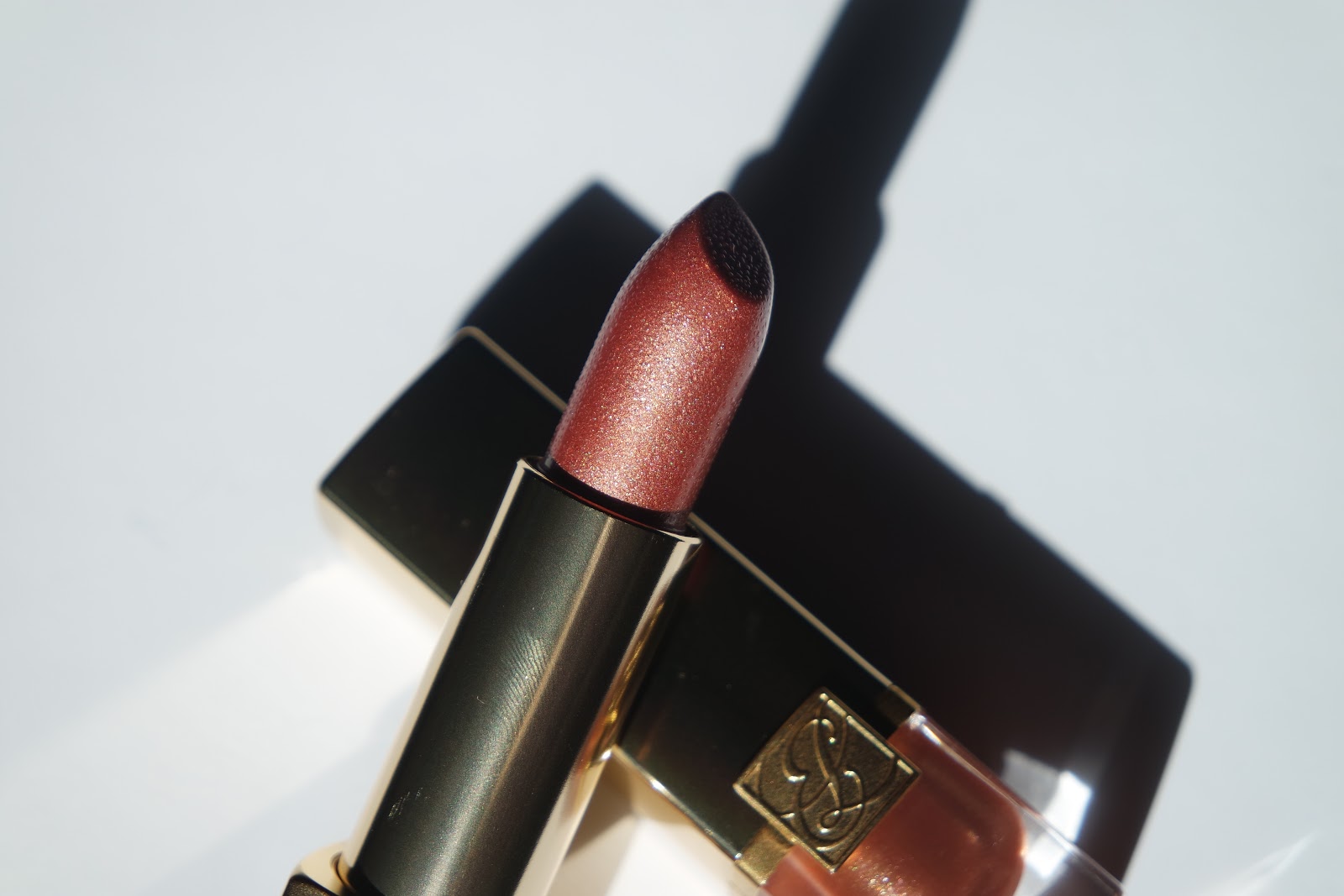 Estee Lauder New Pure Color Long Lasting Shimmer Lipstick Tiger Eye