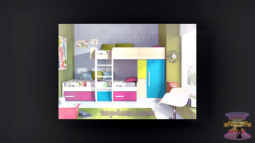 افضل تصميمات غرف اطفال مشتركة اولاد وبنات مع بعض