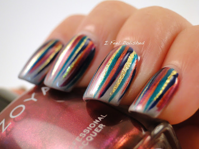 Waterfall Nail Art