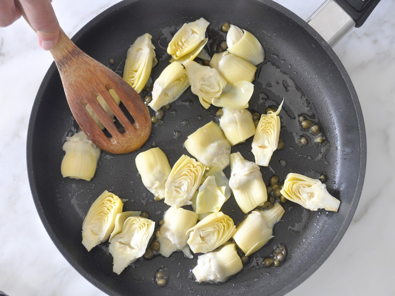 Cooking with Manuela Savory Tart With Reese Artichoke Hearts