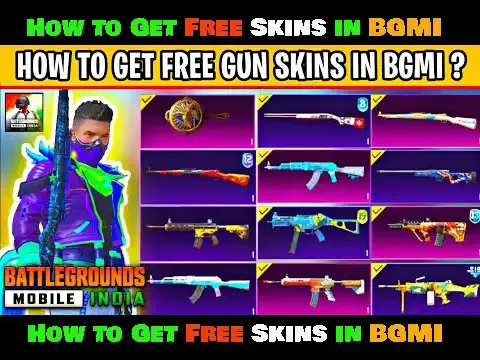 how to get free gun skin in bgmi, bgmi gun skins hack, bgmi gun skins free, free gun skin bgmi, bgmi free skins, free skins generator