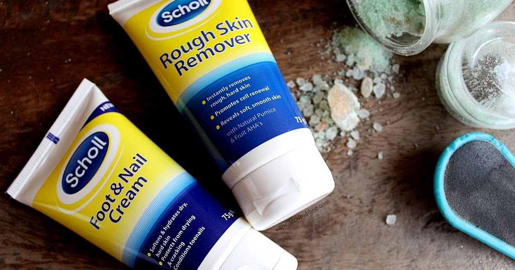 Scholl Rough Skin Remover and Foot & Nail Cream Review Deck and