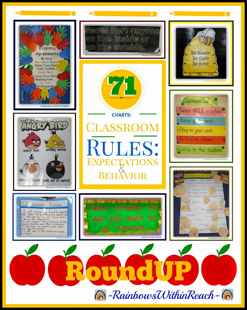 71 Examples of Classroom Rules: RoundUP at RainbowsWithinReach