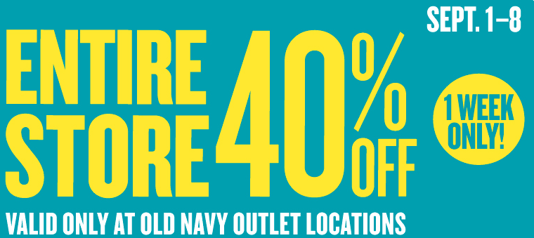 ... . Use the Old Navy Outlet Store Locator to find your nearest store