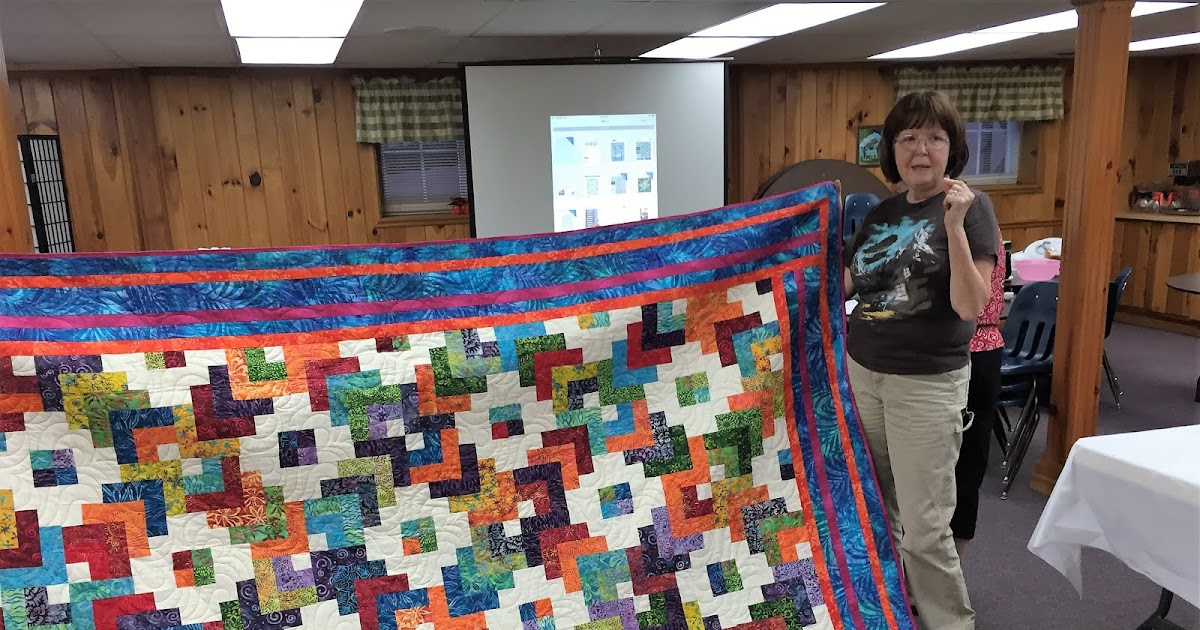 Pieceful Mountain Quilters September 2016 Show and Tell