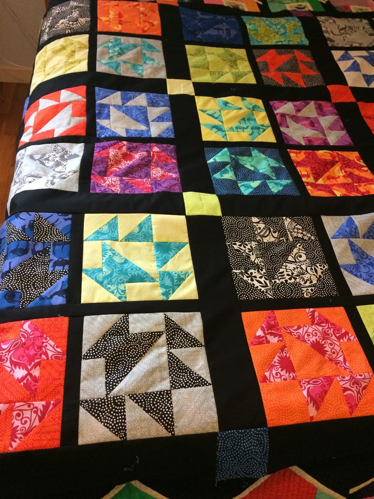 Cspoonquilt Another BOM quilt top done!