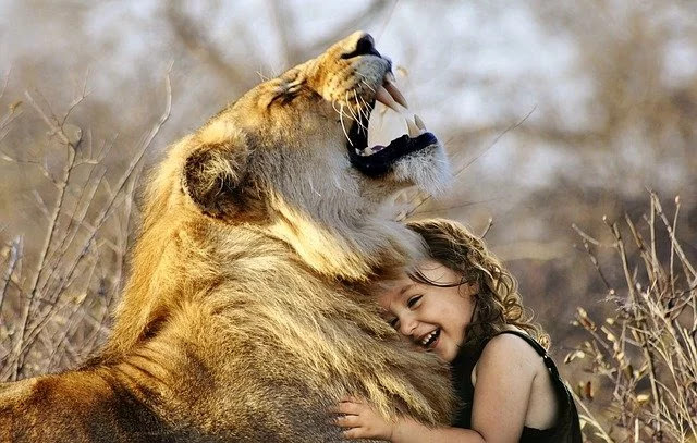Lion & Girl