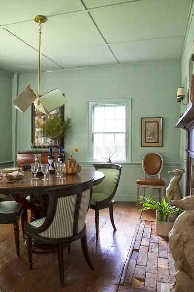 Interior designer Michelle Smith's weekend cottage in Sag Harbor, New York. 