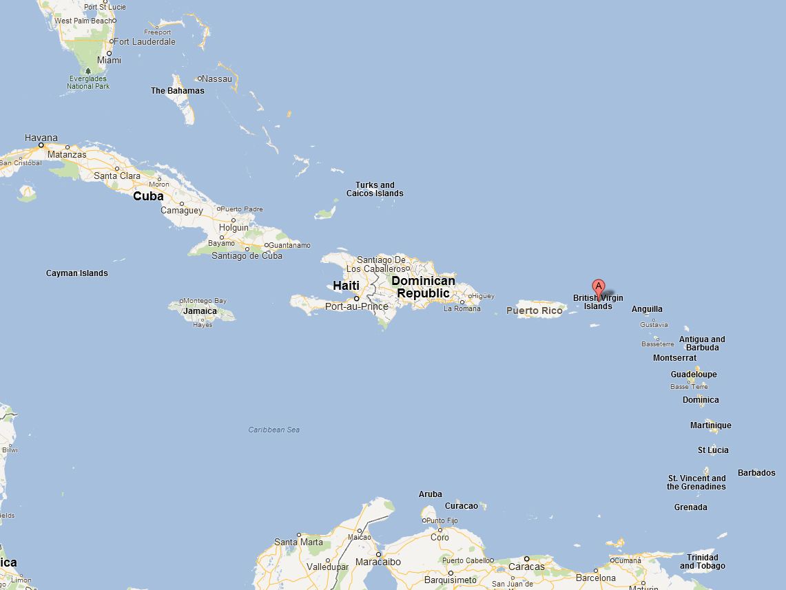 Jason & Vicki's Blog: Where is Tortola?