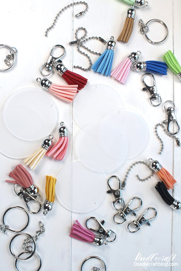 How To Cut Acrylic Sheets With Cricut Maker - Make Keychains