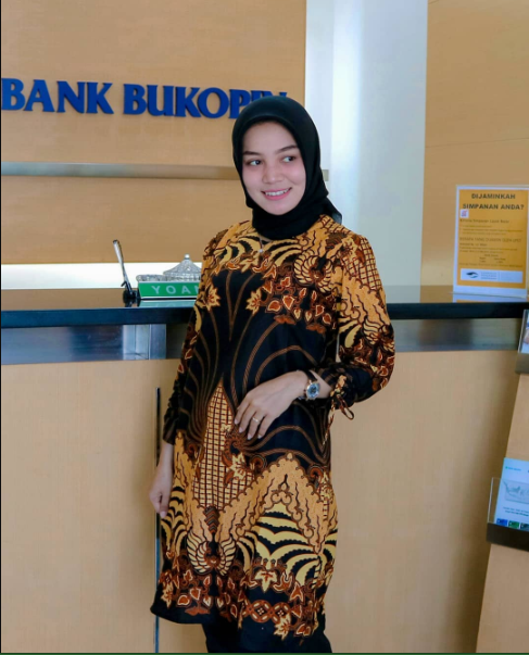   55 Model  Baju  Batik  Kerja Bank Modern Terbaru  2022 