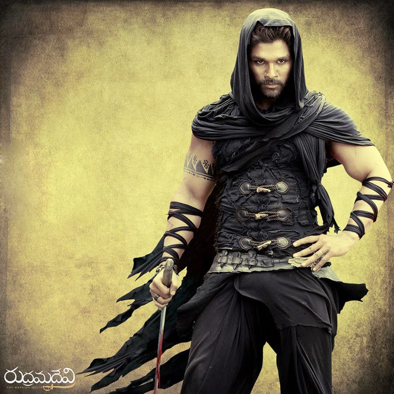 allu arjun hd photos from rudhramadevi