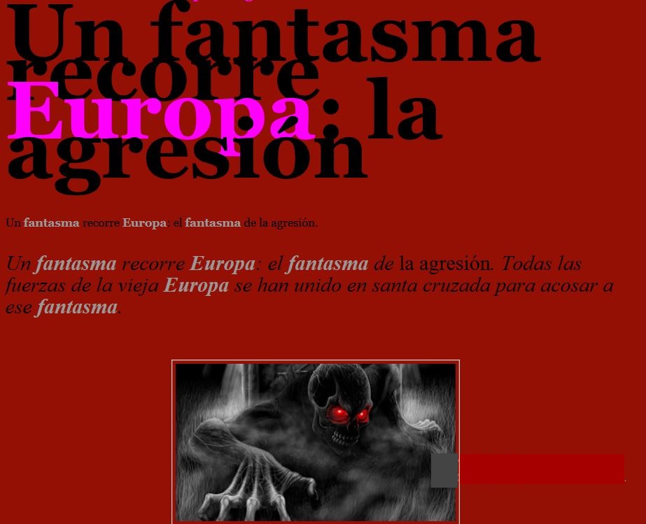 Un fantasma recorre Europa: el fantasma de la agresión