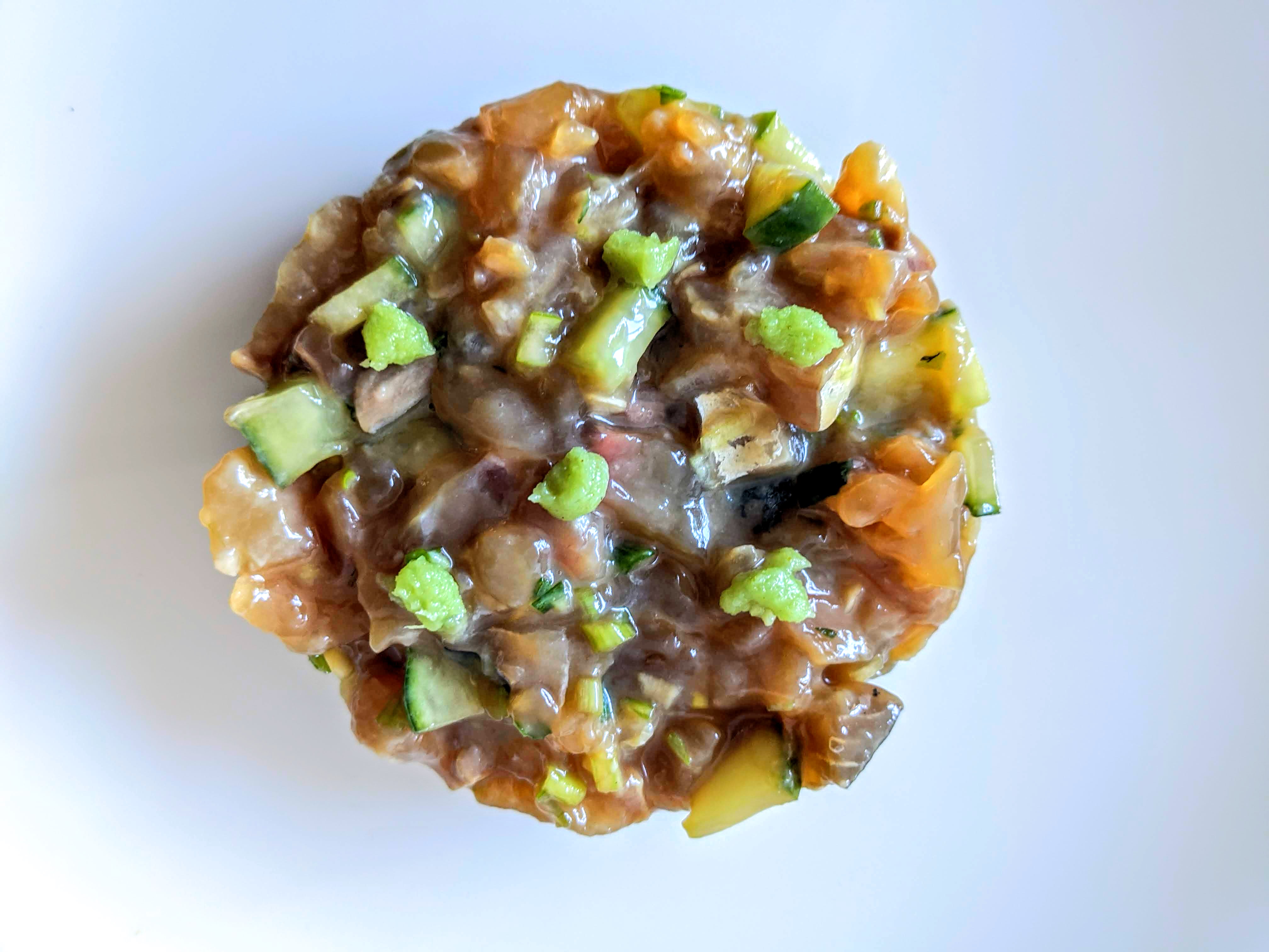 Soy and lime Mackerel tartare Kitchen Exile