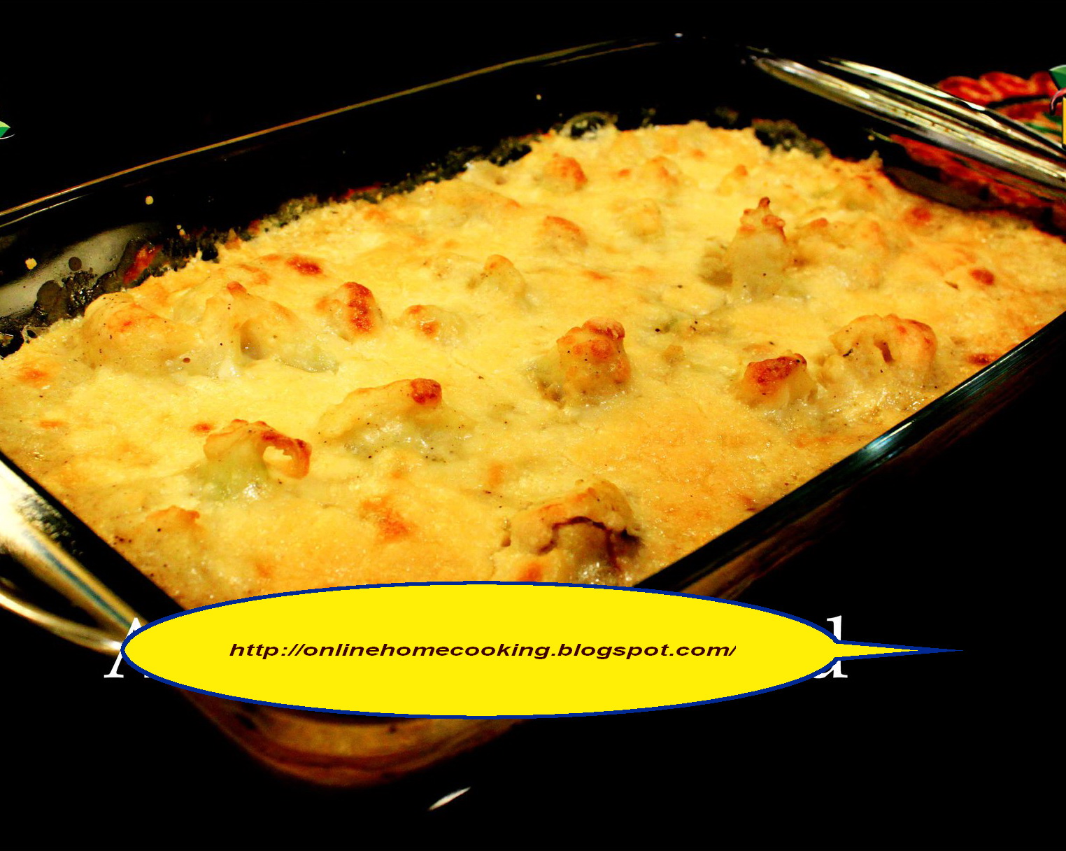 CAULIFLOWER GRATIN Home cooking