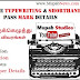 What is  the Typewriting Exam Pass Mark details Junior Senior Grade in Tamilnadu @ www.tndte.gov.in