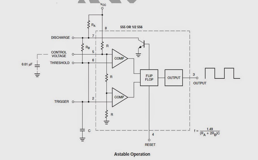 555 timer control voltage