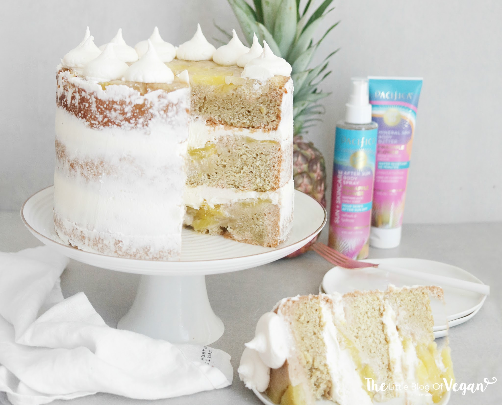 Easy pineapple upside down layer cake recipe | ft Pacifica