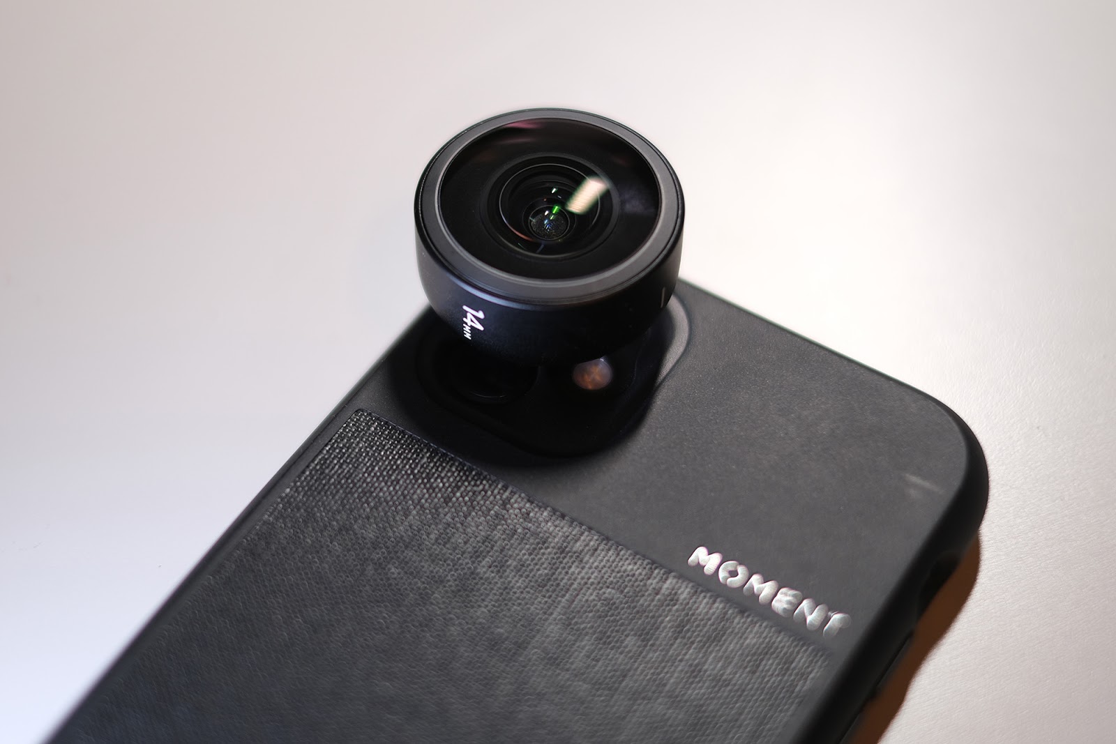 The Moment 14mm Fisheye for the iPhone 11