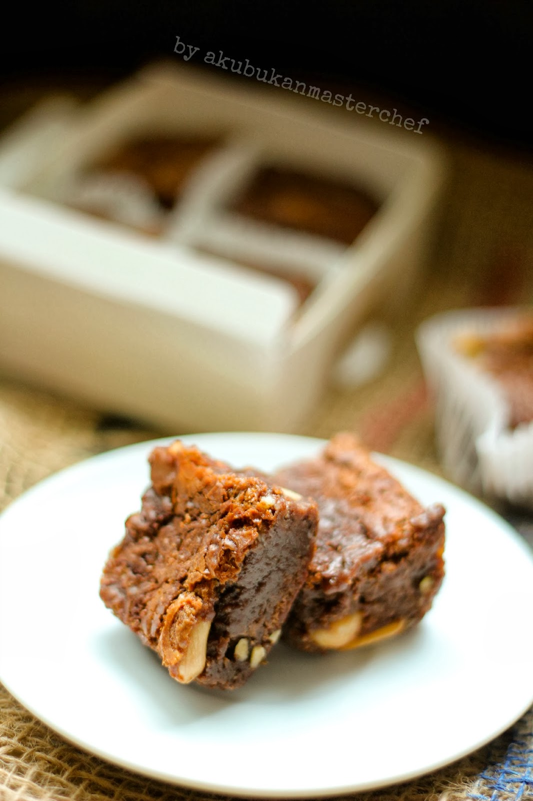 Resepi 307 Fudgy Gooey Brownies Menu Manisan ketika Exam