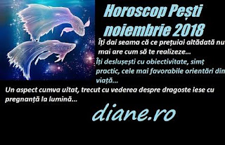 Horoscop Pești noiembrie 2018