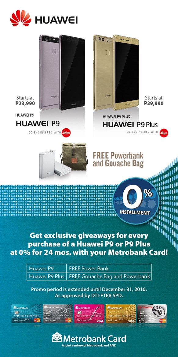 Huawei with Metrobank Promo