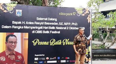 memperingati hari batik nasional di cibis park cibis batik festival pesona batik nusantara nurul sufitri blogger travel culinary lifestyle review pameran event