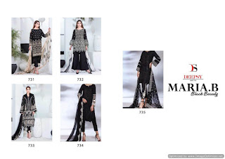 Deepsy Maria b Black Beauty Muharram Dress