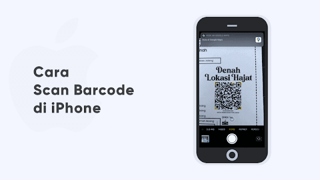 cara scan barcode di iphone