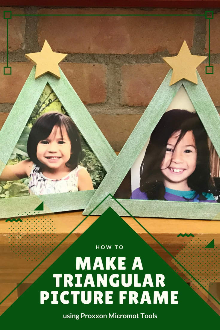 Tiny Tool Time: How to Make a Triangular Picture Frame