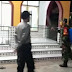 Babinsa Kaliwining Bersama Tiga Pilar dan Karang Taruna.Lakukan Penyemprotan Disinfektan