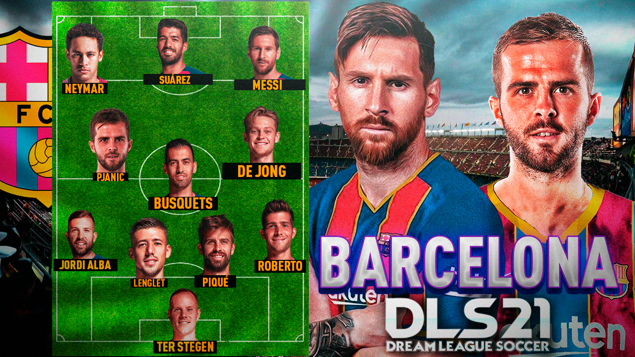Plantilla del barcelona 2021 para dream league soccer 2019 Clearance