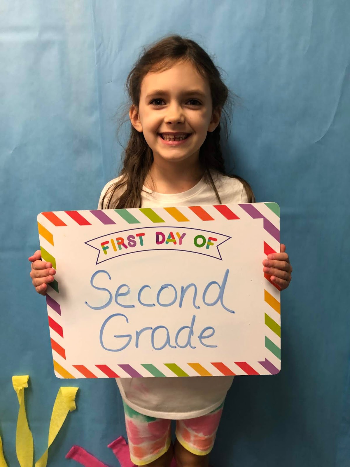 Mrs. Shore's Second Grade Resource Reef: FIRST DAY OF SECOND GRADE