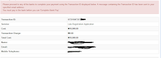 jamb payment Confirmation Page jamb payment Confirmation Page