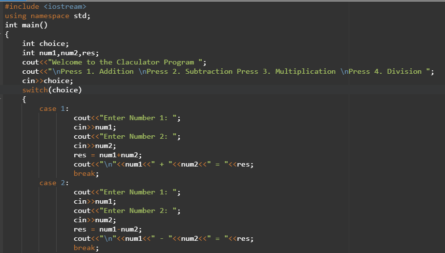 Conditional Statements in C++