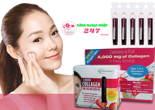 Nước Bổ Sung Collagen cao cấp Easy - to - Take Liquid Tube Applied Nutrition