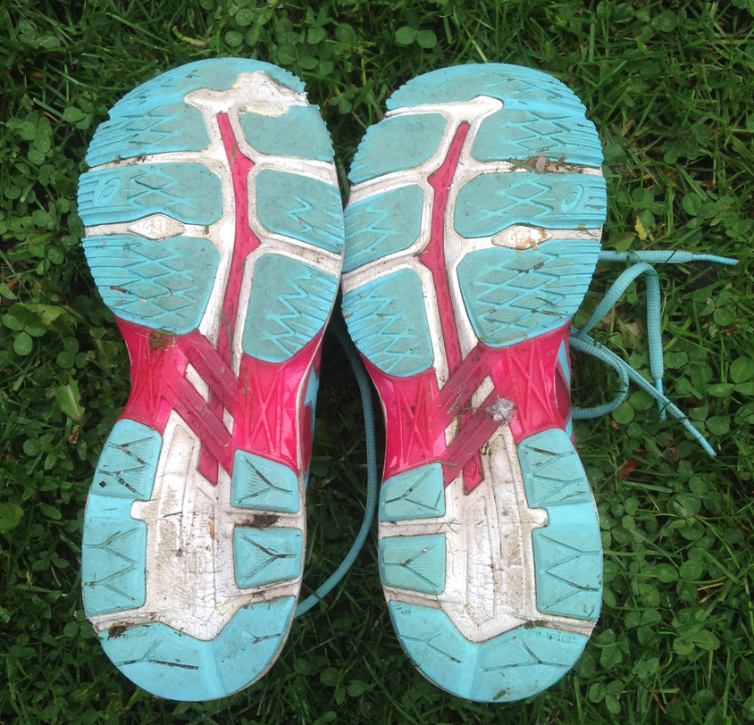 My new running shoes Mom's Home Run