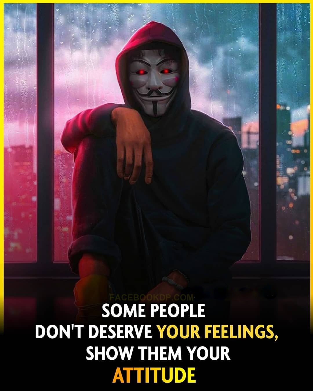 Angry Joker DP with Attitude Quotes for WhatsApp Status