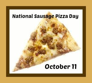 National Sausage Pizza Day Wishes pics free download