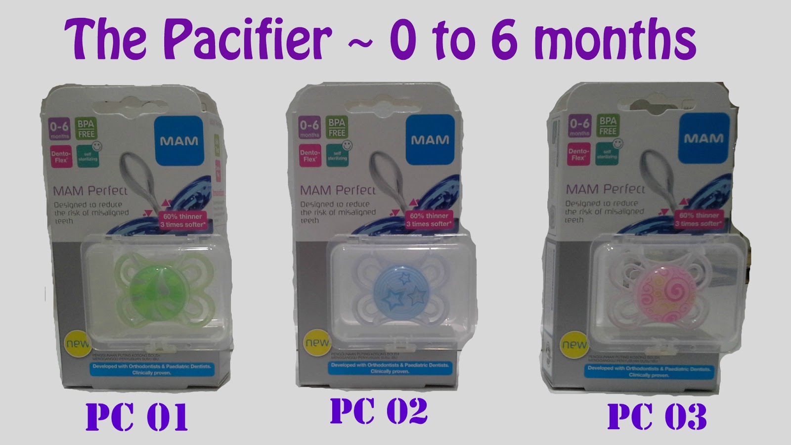 BEST4 MUMMY CLOSET THE PACIFIERS BRAND MAM