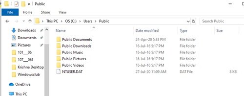 Het delen van openbare mappen in- of uitschakelen op Windows 10