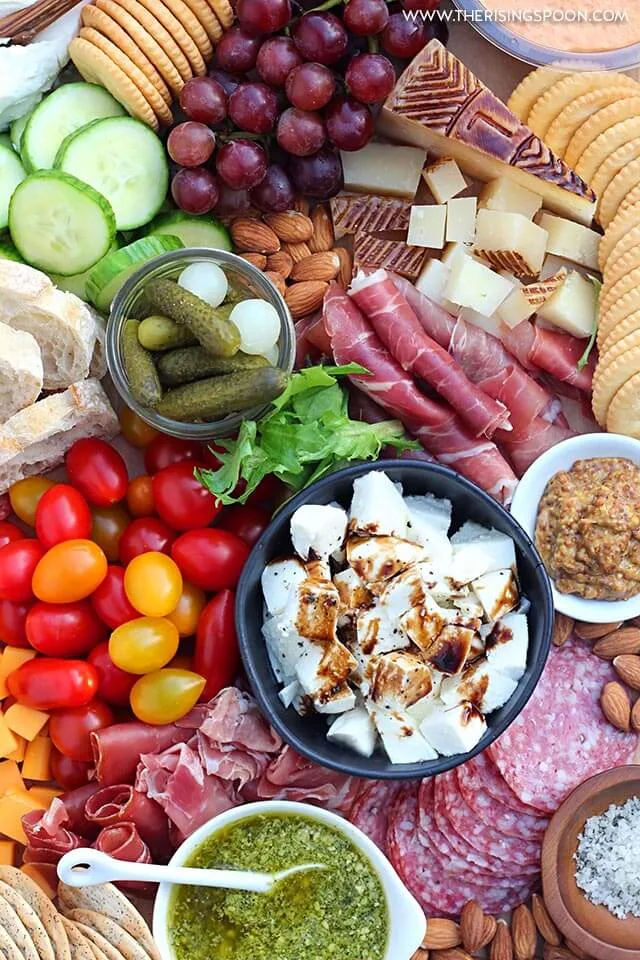 How to Make a Charcuterie Board (Meat and Cheese Platter) with Summer Ingredients