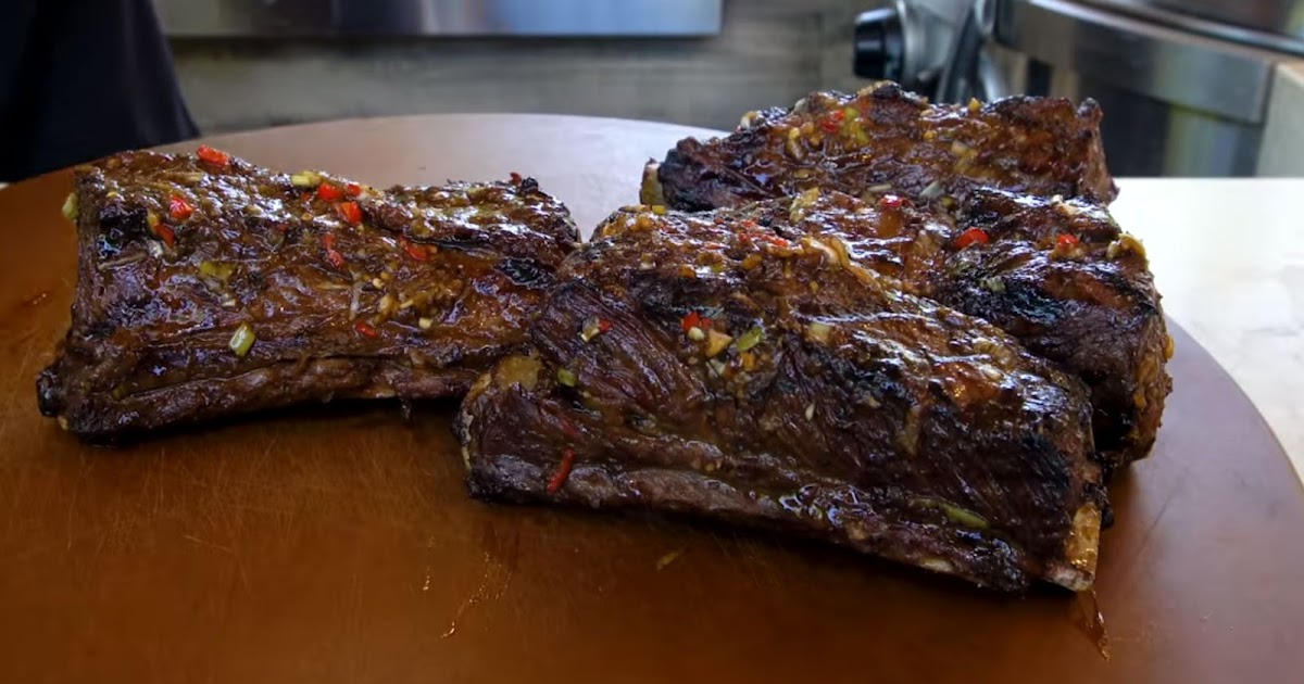 Comment Cuisiner Des Rognons De Bœuf Plat de côte de bœuf au barbecue / Beef Short Rib on the grill